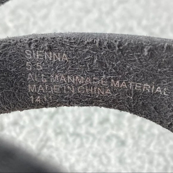 ABOUND Sienna Flat Ankle Strap Sandal Black‎ Size 5.5 - Picture 10 of 12